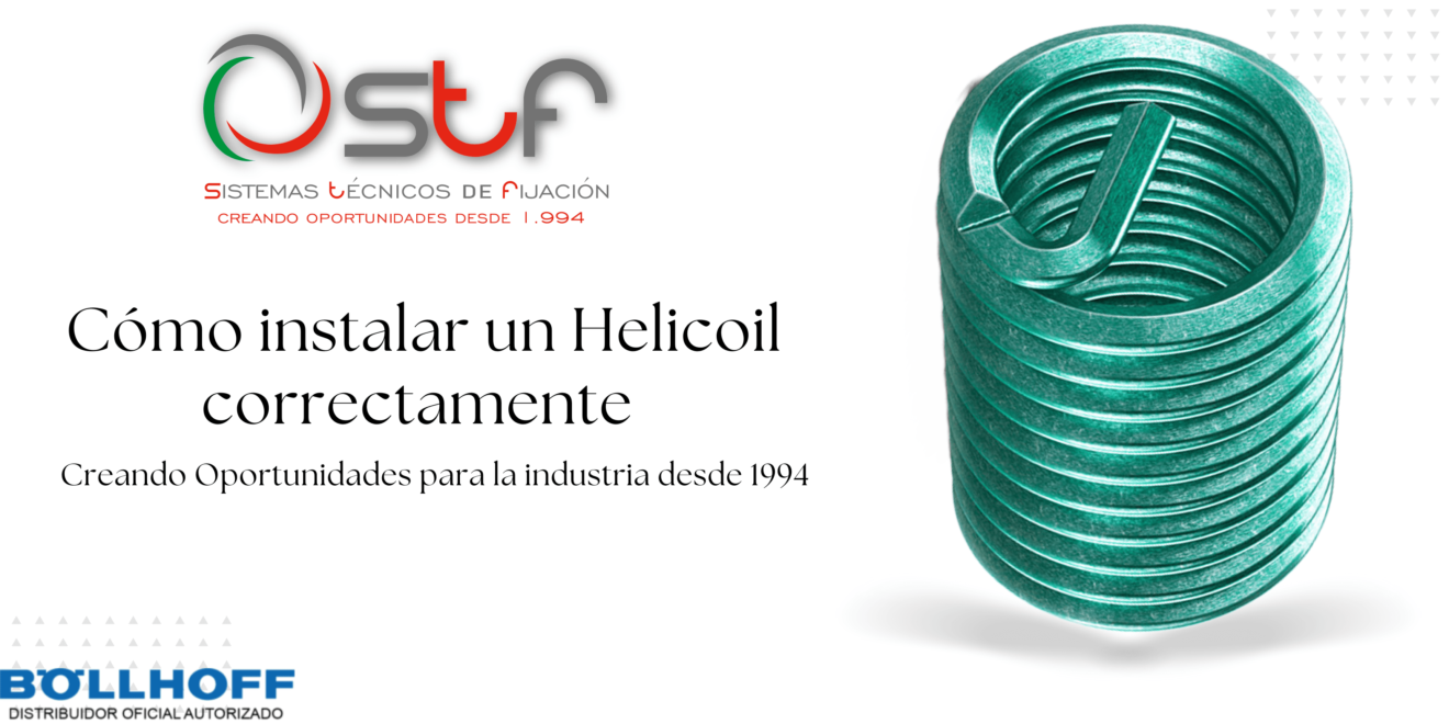 Cómo instalar un Helicoil correctamente. STF